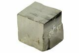 Bargain, Shiny, Natural Pyrite Cube - Navajun, Spain #118305-1